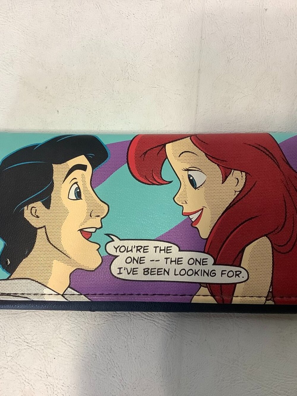 Disney Loungefly Ariel The Little Mermaid Tri Fold Wallet PLEASE READ